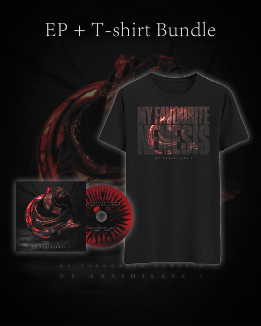 ❗️PRE-ORDER❗️BUNDLE, We Annihilate I (EP 2024) + Black T-Shirt